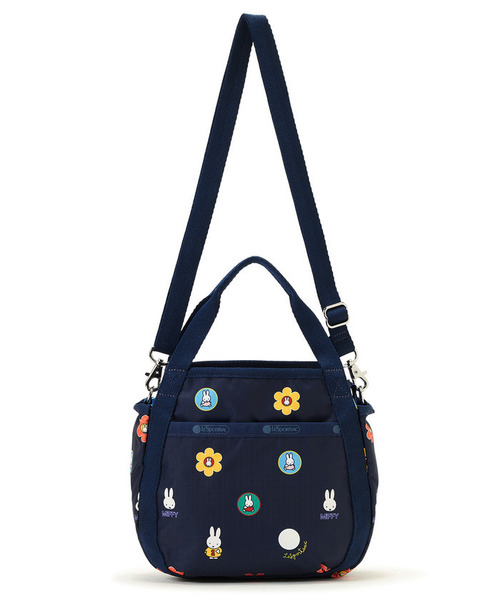 Miffy( ミッフィー)の「【LeSportsac×Miffy】SMALL JENNI ミッフィーネイビーポルカドット(ショルダーバッグ・レディース・ブルー・FREE)」の4枚目の写真
