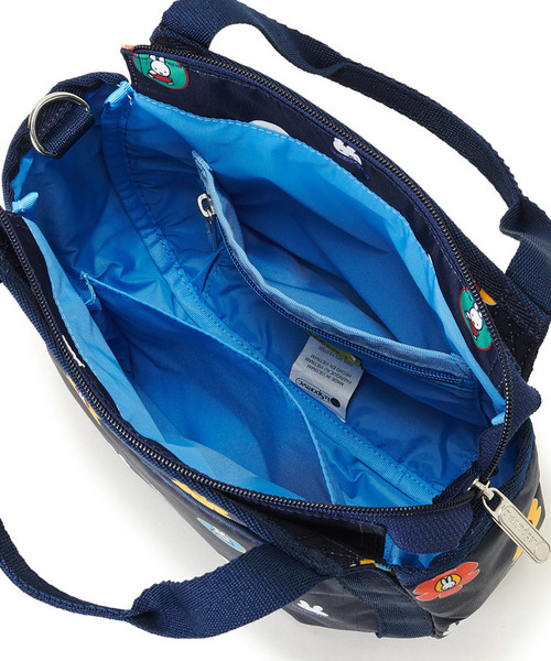 Miffy( ミッフィー)の「【LeSportsac×Miffy】SMALL JENNI ミッフィーネイビーポルカドット(ショルダーバッグ・レディース・ブルー・FREE)」の6枚目の写真