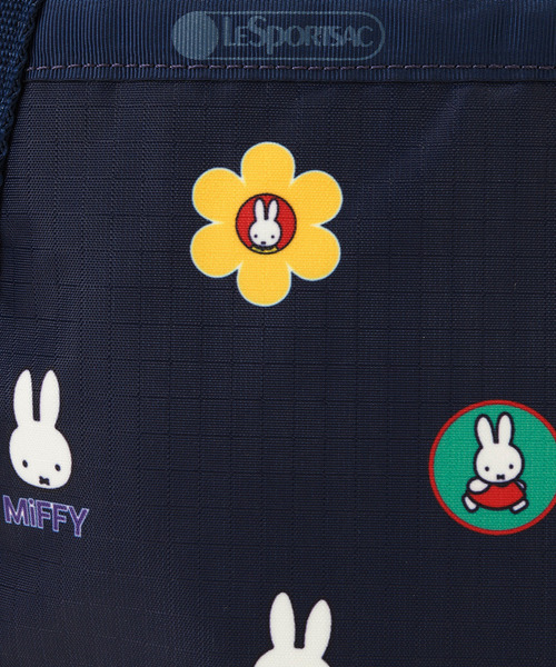 Miffy( ミッフィー)の「【LeSportsac×Miffy】SMALL JENNI ミッフィーネイビーポルカドット(ショルダーバッグ・レディース・ブルー・FREE)」の8枚目の写真