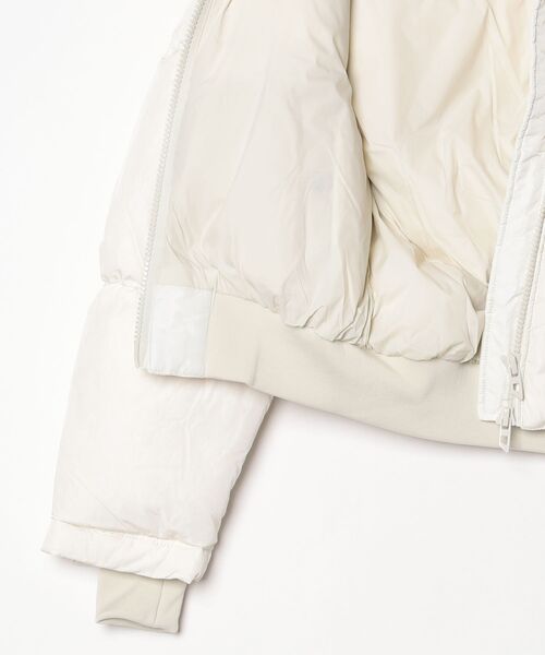DIESEL(ディーゼル)の「ウィメンズ ダウンジャケット W-PEYT-SHORT-NEW-WD(ダウンジャケット/コート・レディース・ブラック/ホワイト・40/42/36/38/44)」の13枚目の写真