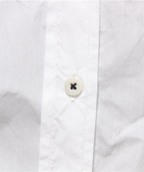 J'studio（ジェイストゥディオ）の「100番単　タイプライターシャツ（シャツ/ブラウス・レディース・ホワイト/ライトカーキ/ピンク系その他/ライトブルー/ピンク/ブルー・11号/7号/9号）」の11枚目の写真