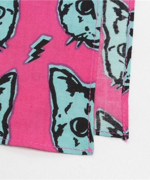 チャイハネ(チャイハネ)の「【チャイハネ】ズーズ-バンダナ(バンダナ/スカーフ・レディース・ブルー/イエロー/オレンジ/グリーン/ピンク/イエロー系その他/オレンジ系その他・FREE)」の8枚目の写真