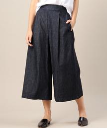 BEAUTY&YOUTH UNITED ARROWS | BY デニムタックガウチョパンツ 2◆(その他パンツ)