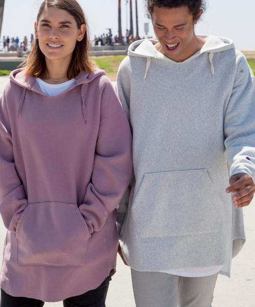 Champion（チャンピオン）の「＜Champion×monkey time＞ ∴ REVERSE WEAVE HOODIE/パーカー◆（パーカー・メンズ・ライトピンク/グレー/ネイビー・MEDIUM/X-LARGE/LARGE/SMALL）」の11枚目の写真