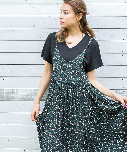 Re:EDIT（リエディ）の「シンプルVネックTシャツ[春夏新作][Re:EDIT/リエディ][リエディオリジナル]（Tシャツ/カットソー・レディース・グレー/ブラック/ワイン/モカ/ホワイト・LARGE/MEDIUM）」の3枚目の写真