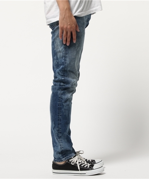 HILFIGER DENIM（ヒルフィガーデニム）の「スリムフィットテパードデニムパンツ（デニムパンツ・メンズ・インディゴブルー・34inch/28inch/32inch/30inch）」の2枚目の写真