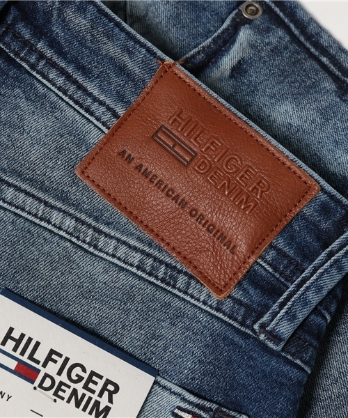 HILFIGER DENIM（ヒルフィガーデニム）の「スリムフィットテパードデニムパンツ（デニムパンツ・メンズ・インディゴブルー・34inch/28inch/32inch/30inch）」の14枚目の写真