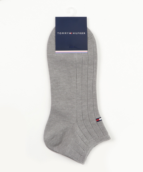 TOMMY HILFIGER（トミーヒルフィガー）の「ベーシック ショート ソックス（ソックス/靴下・メンズ・ブラック/ネイビー/グレー/ホワイト・FREE）」の3枚目の写真