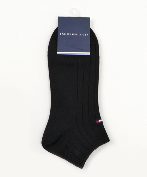 TOMMY HILFIGER（トミーヒルフィガー）の「ベーシック ショート ソックス（ソックス/靴下・メンズ・ブラック/ネイビー/グレー/ホワイト・FREE）」の2枚目の写真