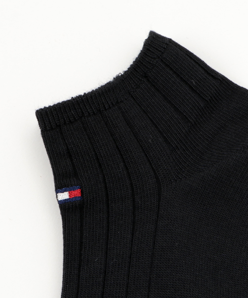 TOMMY HILFIGER（トミーヒルフィガー）の「ベーシック ショート ソックス（ソックス/靴下・メンズ・ブラック/ネイビー/グレー/ホワイト・FREE）」の6枚目の写真
