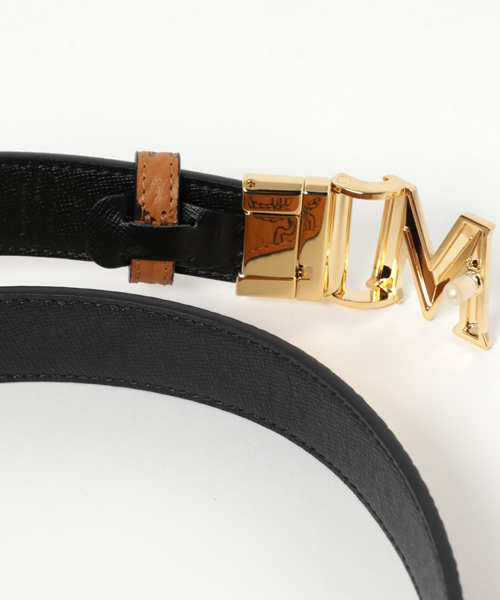 MCM（エムシーエム）の「MCM/エムシーエム/Buckle Belt（ベルト・メンズ・ブラウン/ボルドー・MEDIUM）」の4枚目の写真