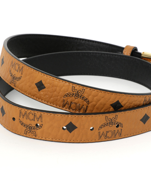 MCM（エムシーエム）の「MCM/エムシーエム/Buckle Belt（ベルト・メンズ・ブラウン/ボルドー・MEDIUM）」の5枚目の写真