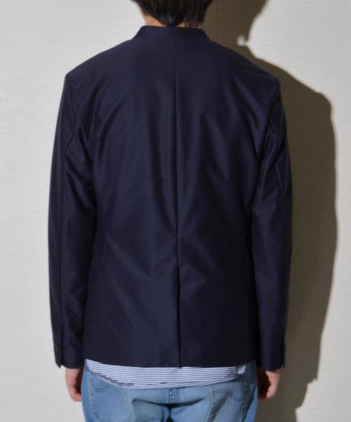 SHIPS JET BLUE（シップスジェットブルー）の「SHIPS JET BLUE: ノーカラージャケット（ノーカラージャケット・メンズ・グレー/ネイビー/ベージュ・SMALL/MEDIUM/LARGE）」の5枚目の写真