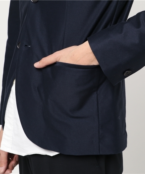 SHIPS JET BLUE（シップスジェットブルー）の「SHIPS JET BLUE: ノーカラージャケット（ノーカラージャケット・メンズ・グレー/ネイビー/ベージュ・SMALL/MEDIUM/LARGE）」の9枚目の写真