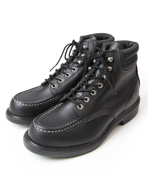 SHIPS GENERAL SUPPLY(シップスジェネラルサプライ)の「RED WING: SUPER SOLE BOOTS■(ブーツ・メンズ・ブラック/ブラウン・7/7.5/8/8.5/9/9.5/10)」の1枚目の写真