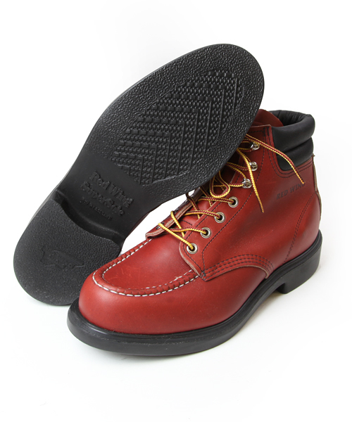 SHIPS GENERAL SUPPLY(シップスジェネラルサプライ)の「RED WING: SUPER SOLE BOOTS■(ブーツ・メンズ・ブラック/ブラウン・7/7.5/8/8.5/9/9.5/10)」の9枚目の写真