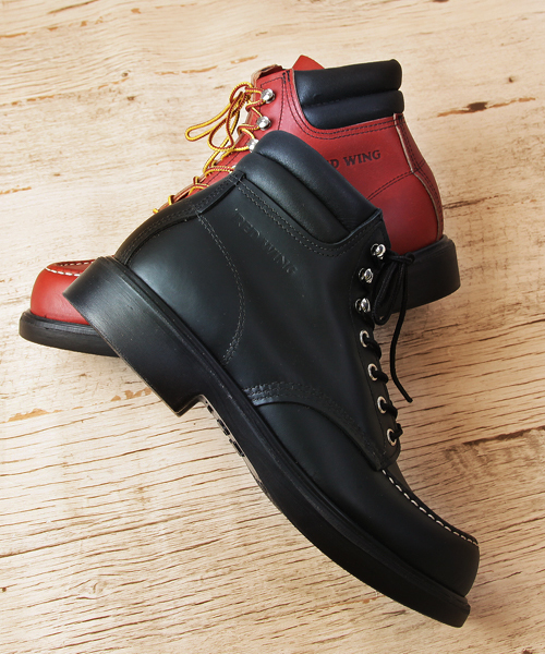 SHIPS GENERAL SUPPLY(シップスジェネラルサプライ)の「RED WING: SUPER SOLE BOOTS■(ブーツ・メンズ・ブラック/ブラウン・7/7.5/8/8.5/9/9.5/10)」の10枚目の写真