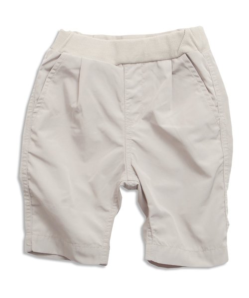 apres les cours(アプレレクール)の「タック入ハーフパンツ(その他パンツ・キッズ・ブラック/カーキ/ライトグレー・110/130/100/120/140/90/80)」の5枚目の写真