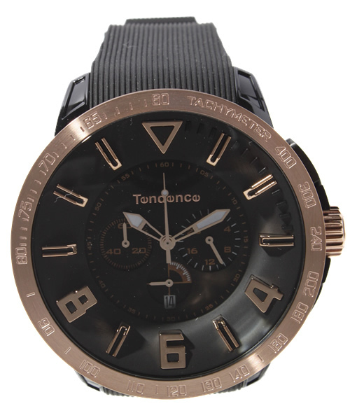 Tendence（テンデンス）の「Tendence  クロノグラフ腕時計（アナログ腕時計・メンズ・ゴールド・FREE）」の3枚目の写真