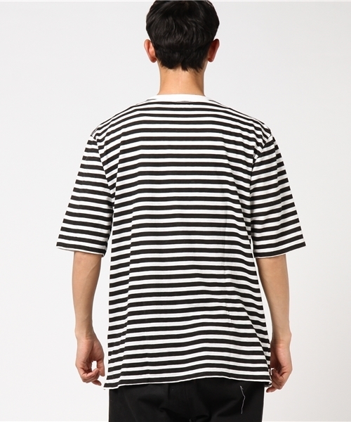 RAGS McGREGOR （ラグスマックレガー）の「ORIGINAL BORDER TEE（Tシャツ/カットソー・メンズ・ブラック・L/M/S）」の3枚目の写真