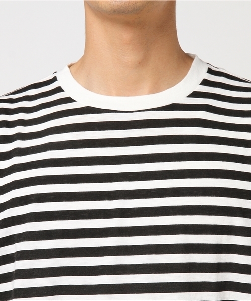 RAGS McGREGOR （ラグスマックレガー）の「ORIGINAL BORDER TEE（Tシャツ/カットソー・メンズ・ブラック・L/M/S）」の4枚目の写真