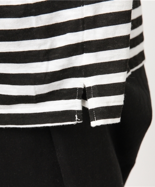 RAGS McGREGOR （ラグスマックレガー）の「ORIGINAL BORDER TEE（Tシャツ/カットソー・メンズ・ブラック・L/M/S）」の6枚目の写真