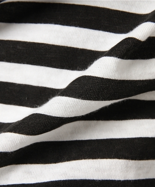 RAGS McGREGOR （ラグスマックレガー）の「ORIGINAL BORDER TEE（Tシャツ/カットソー・メンズ・ブラック・L/M/S）」の7枚目の写真