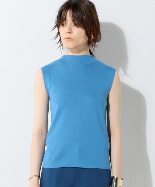 UNITED ARROWS（ユナイテッドアローズ）の「UBCB ボトルネックニット ◆（ニット/セーター・レディース・ブラック/ブラウン/ライトブルー・FREE）」の5枚目の写真