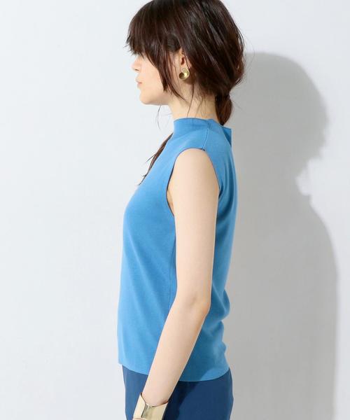 UNITED ARROWS（ユナイテッドアローズ）の「UBCB ボトルネックニット ◆（ニット/セーター・レディース・ブラック/ブラウン/ライトブルー・FREE）」の6枚目の写真