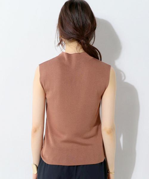 UNITED ARROWS（ユナイテッドアローズ）の「UBCB ボトルネックニット ◆（ニット/セーター・レディース・ブラック/ブラウン/ライトブルー・FREE）」の10枚目の写真