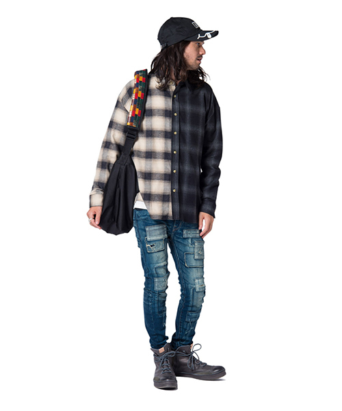 glamb(グラム)の「LIVE cap(キャップ・メンズ・ブラック/カーキ/ブルー/バーガンディー・FREE)」の11枚目の写真