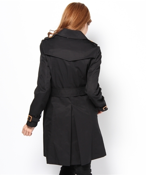 CROON A SONG（クルーンアソング）の「トレンチコート　NAO-6205-A（トレンチコート・レディース・ベージュ/ネイビー・38）」の10枚目の写真