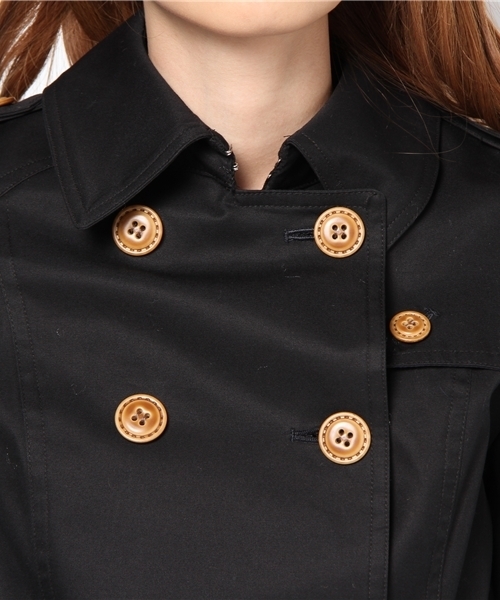 CROON A SONG（クルーンアソング）の「トレンチコート　NAO-6205-A（トレンチコート・レディース・ベージュ/ネイビー・38）」の4枚目の写真