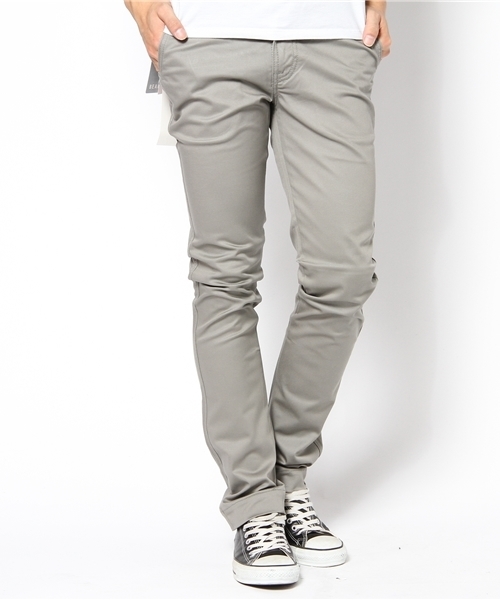 Big John（ビッグジョン）の「BIG JOHN / NEEDLE CHINO（チノパンツ・メンズ・ベージュ/ネイビー/グレー/ホワイト/ブラック・28/30/32）」の3枚目の写真