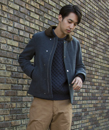 FACTOTUM | 【VALLIS】ダッフルヘリンボーンデッキブルゾン(ブルゾン)