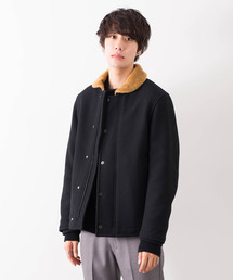 FACTOTUM | 【VALLIS】ダッフルヘリンボーンデッキブルゾン(ブルゾン)