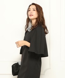 DRESS LAB | ＼平子理沙さん着用／サテンパールビジュ付ワンピース【結婚式・お呼ばれ・二次会・披露宴・パーティー対応】(ドレス)