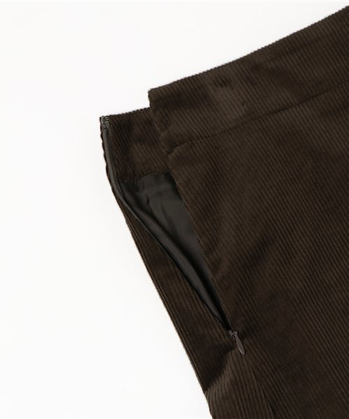 STUDIOUS（ステュディオス）の「【lot lamb】アシンメトリーフレアSK（スカート・レディース・ブラウン/サックスブルー・36）」の5枚目の写真