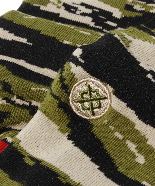 STANCE(スタンス)の「スタンスソックス カモフラ 迷彩 タイガー <STANCE Tiger Toe>(ソックス/靴下・メンズ・カモフラージュ・27cm)」の4枚目の写真