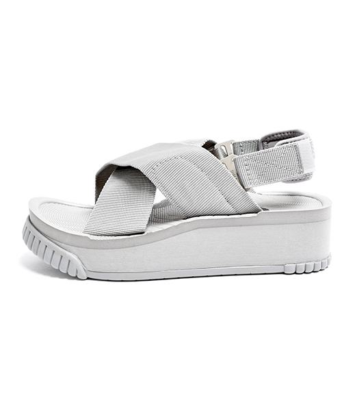 SHAKA（シャカ）の「【SHAKA / シャカ】FIESTA PLATFORM（サンダル・レディース・グレー/モカ/ブラック/ホワイト・5/6/7）」の18枚目の写真