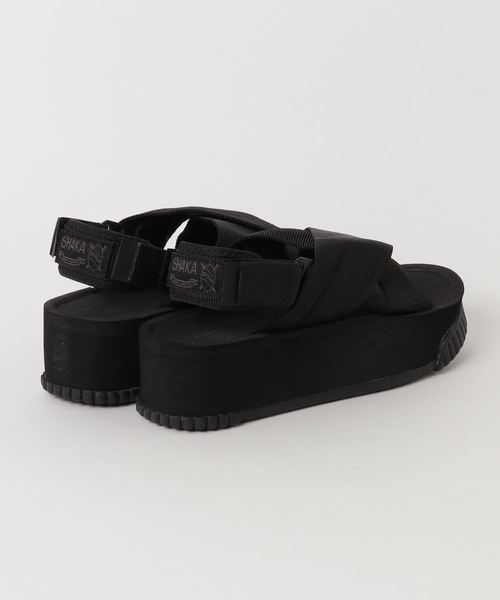 SHAKA（シャカ）の「【SHAKA / シャカ】FIESTA PLATFORM（サンダル・レディース・グレー/モカ/ブラック/ホワイト・5/6/7）」の6枚目の写真