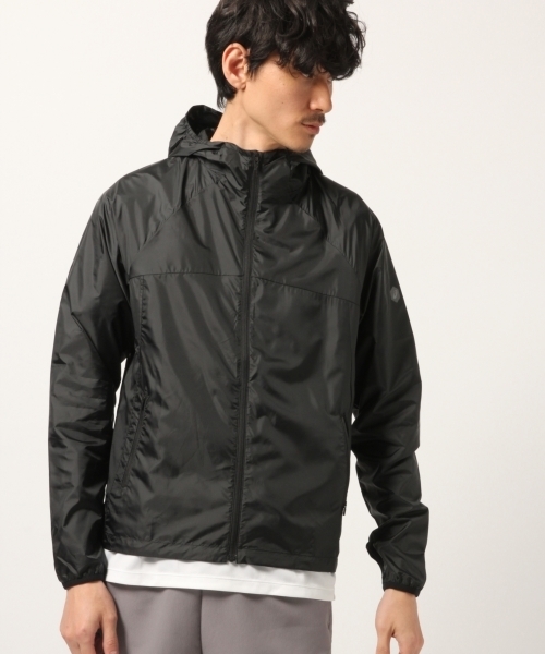 GLOBAL WORK(グローバルワーク)の「【ASICS】パッカブルジャケット Men/793375(パーカー・メンズ・ブラック/レッド・LARGE/MEDIUM)」の8枚目の写真