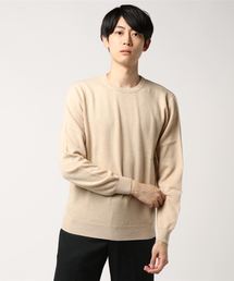 ENTRE AMIS カシミアクルーネックニット