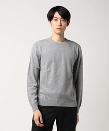 ENTRE AMIS カシミアクルーネックニット