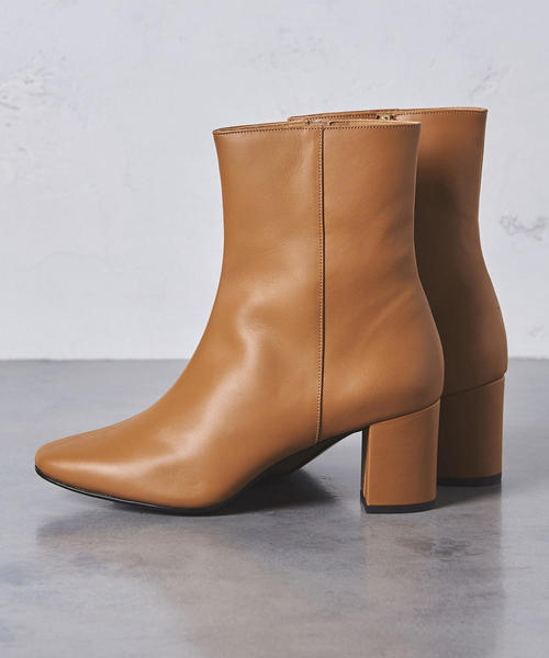 UNITED ARROWS（ユナイテッドアローズ）の「UWCB スクエアトゥ ショートブーツ（ブーツ・レディース・ブラック/ブラウン・35h/36/36h/37h/38/37/35）」の13枚目の写真