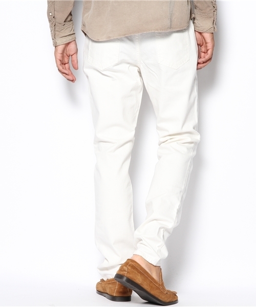 WEGO（ウィゴー）の「WEGO/ホワイトデニムパンツ（デニムパンツ・メンズ・ホワイト・SMALL/MEDIUM/LARGE）」の3枚目の写真