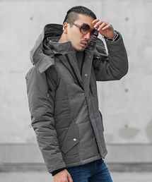 JOKER（ジョーカー）の「中綿ブルゾン　異素材切替中綿ブルゾン　メンズ　ジャケット（ダウンジャケット/コート・メンズ）」