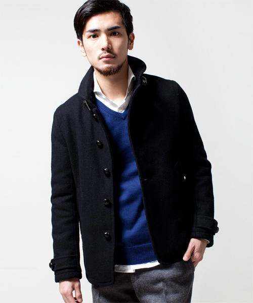 nano・universe マリンコート 紺 Lサイズ ナノ・ユニバース NANO