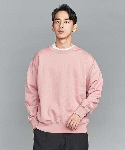 BEAUTY&YOUTH UNITED ARROWS（ビューティーアンドユースユナイテッドアローズ）の「BY ノーブル スウェット ◆（スウェット・メンズ・ナチュラル/グレー/ライトピンク/ブラック・SMALL/LARGE/X-LARGE/MEDIUM）」の4枚目の写真