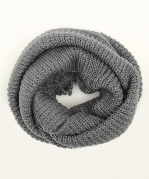 8(eight)(エイト)の「ニット スヌード ネックウォーマー(ネックウォーマー/スヌード・メンズ・ホワイト/グレー・FREE)」の2枚目の写真